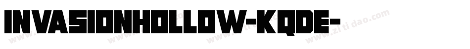 InvasionHollow-KqDe字体转换