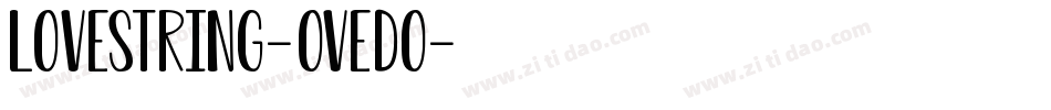 LoveString-OVEDo字体转换