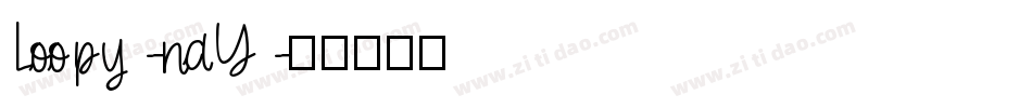 Loopy-ndY字体转换