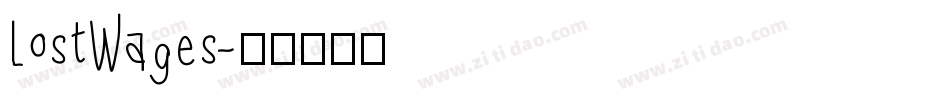 LostWages字体转换
