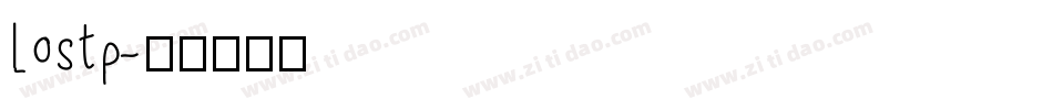 Lostp字体转换