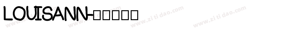 LOUISANN字体转换