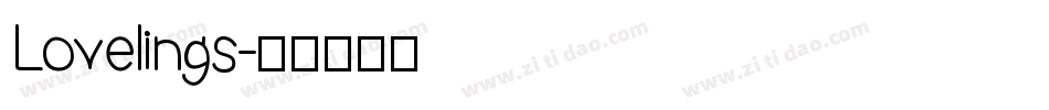 Lovelings字体转换