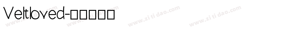 Veltloved字体转换