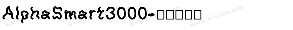 AlphaSmart3000字体转换