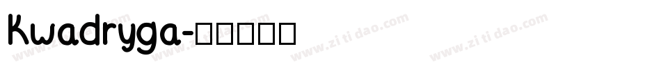 Kwadryga字体转换