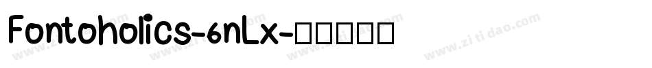 Fontoholics-6nLx字体转换