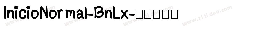 InicioNormal-BnLx字体转换
