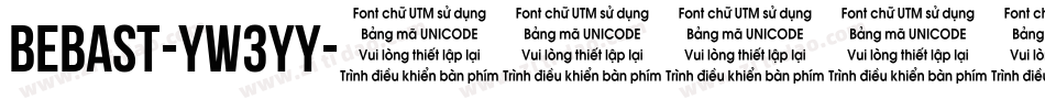 Bebast-yw3yY字体转换