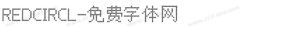 REDCIRCL字体转换