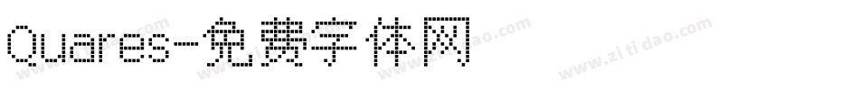 Quares字体转换