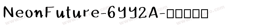 NeonFuture-6YY2A字体转换 NeonFuture-6YY2A字体转换