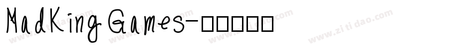 MadKingGames字体转换