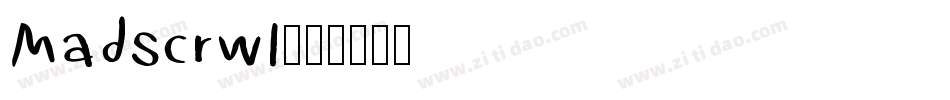 madscrwl字体转换