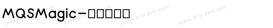 MQSMagic字体转换