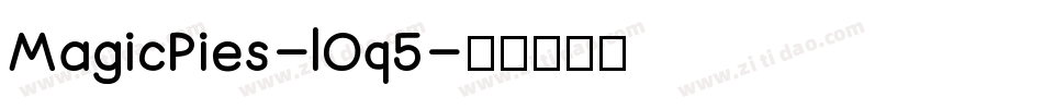 MagicPies-lOq5字体转换