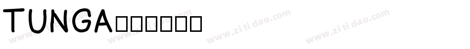 TUNGA字体转换