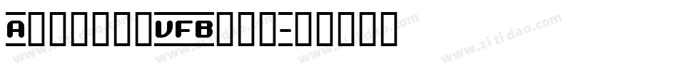 ArchivoVFBeta字体转换