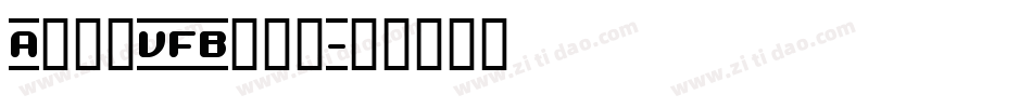 AsapVFBeta字体转换