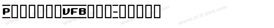 PodkovaVFBeta字体转换