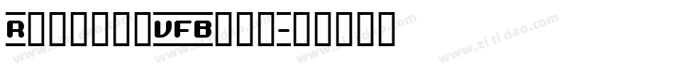 RokkittVFBeta字体转换