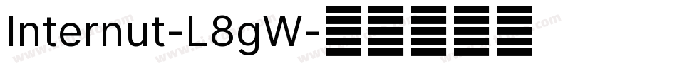 Internut-L8gW字体转换