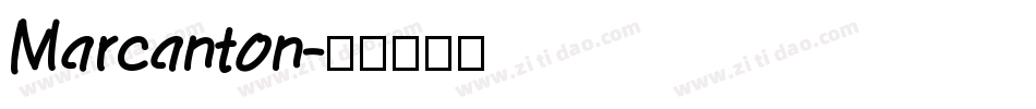 Marcanton字体转换