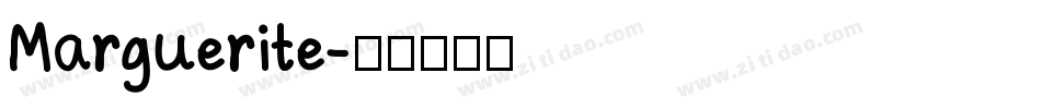 Marguerite字体转换