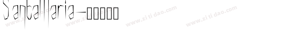 SantaMaria字体转换