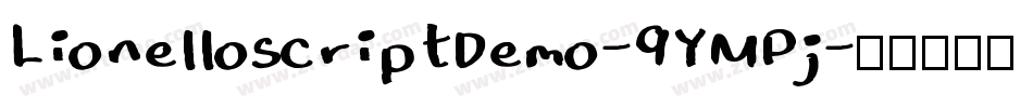LionelloscriptDemo-9YMPj字体转换