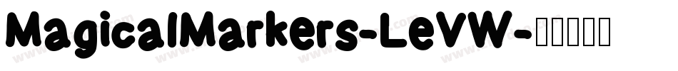 MagicalMarkers-LeVW字体转换