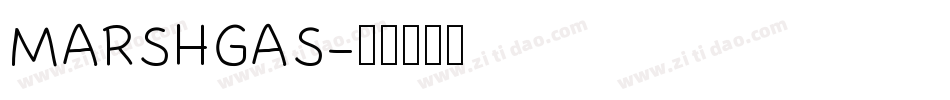 MARSHGAS字体转换