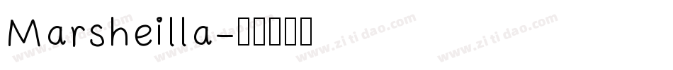 Marsheilla字体转换
