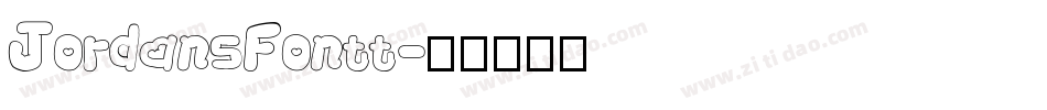 JordansFontt字体转换