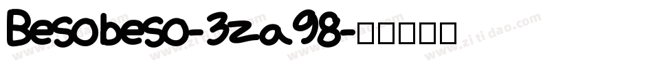 Besobeso-3za98字体转换