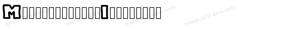 MasaFont-Regular字体转换
