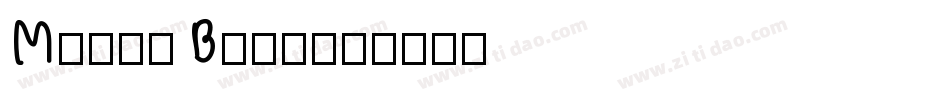 Mata-Bold字体转换