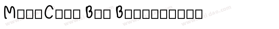 MataCondBd-Bold字体转换