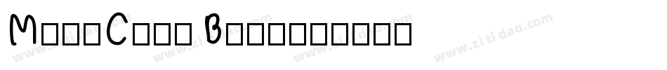 MataCondBold字体转换