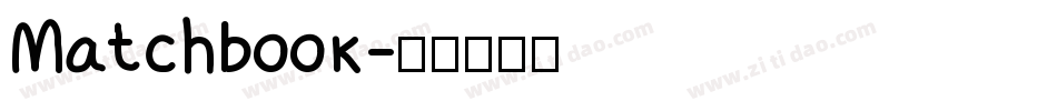 Matchbook字体转换