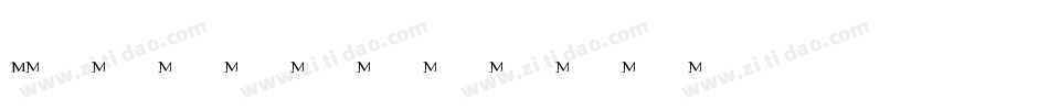 Matrix字体转换
