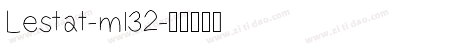Lestat-ml32字体转换