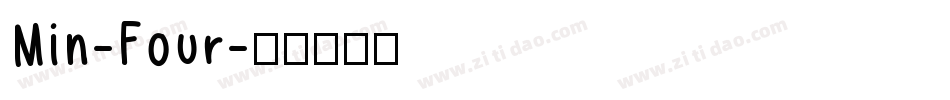 Min-Four字体转换