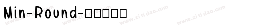 Min-Round字体转换