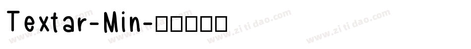 Textar-Min字体转换