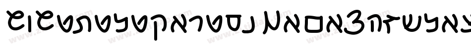 CfCivilisationMayaRegular-rp8A字体转换