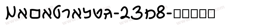 MayaItalic-2Rm8字体转换