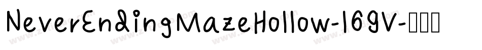 NeverEndingMazeHollow-l69V字体转换