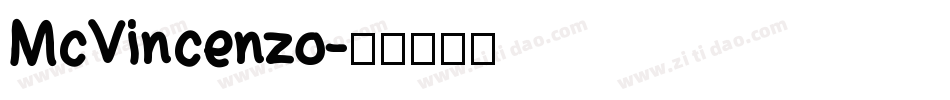 McVincenzo字体转换