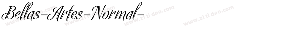 Bellas-Artes-Normal字体转换
